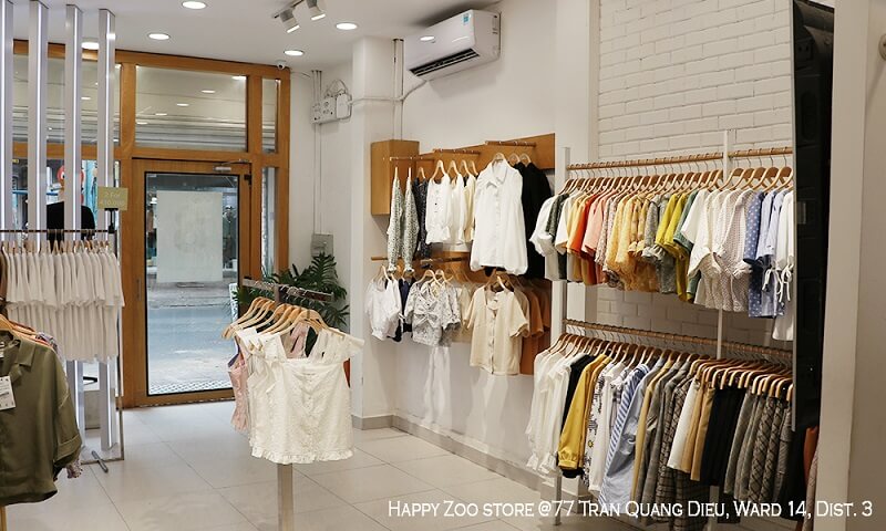 Happy Zoo Store nổi tiếng với thời trang nữ năng động, trẻ trung và cá tính Happy Zoo Store