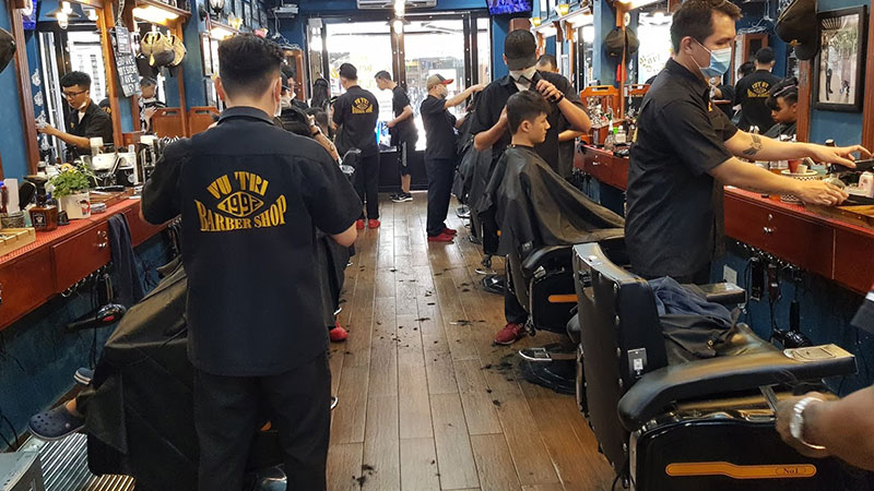 Barber Shop Trí Vũ - Tiệm tóc được nhiều bạn trẻ lựa chọn