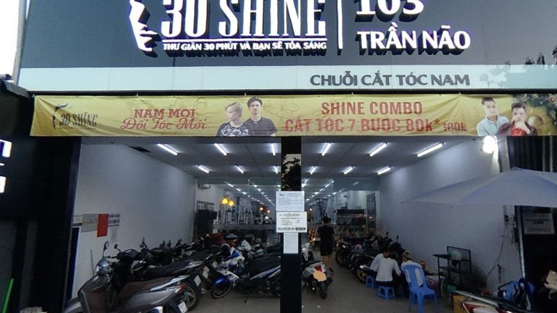 30Shine - Tiệm tóc nam ở TpHCM phong cách trẻ trung