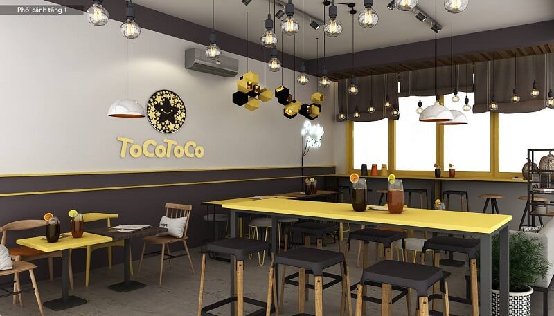 Trà sữa Toco Toco Quán trà sữa Toco Toco