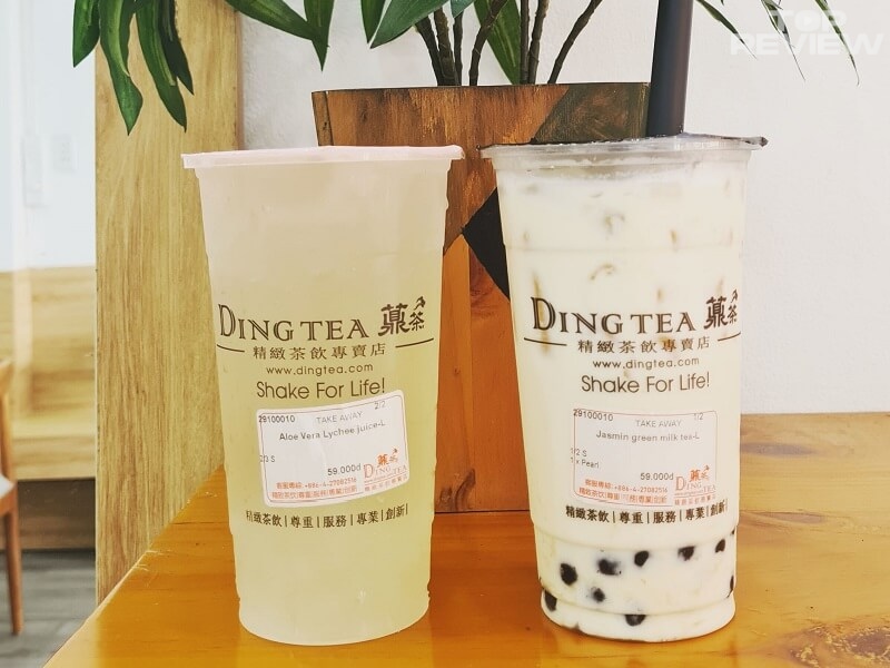 Trà sữa Ding Tea có hương vị đầy hấp dẫn Trà sữa Ding Tea có hương vị vô cùng cuốn hút