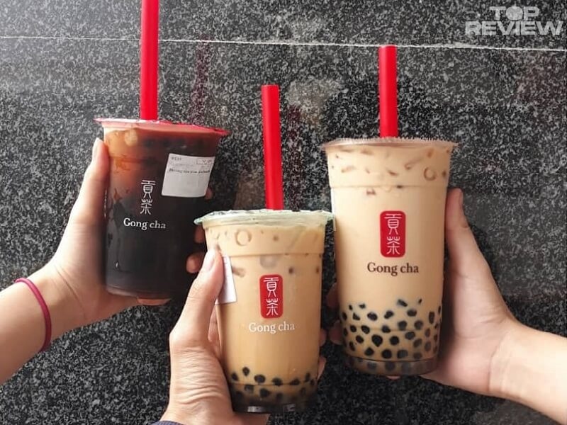 Trà sữa Đài Loan Gong Cha rất ngon và đẹp mắt Trà sữa Đài Loan Gong Cha có hương vị ngon